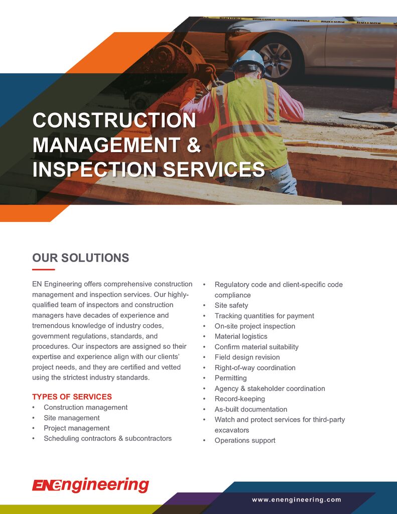 Construction Management and Inspection Services