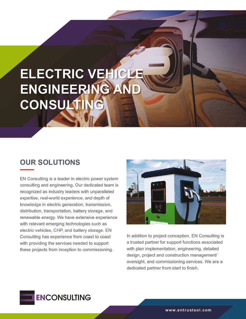 Electric Vehicle Engineering and Consulting