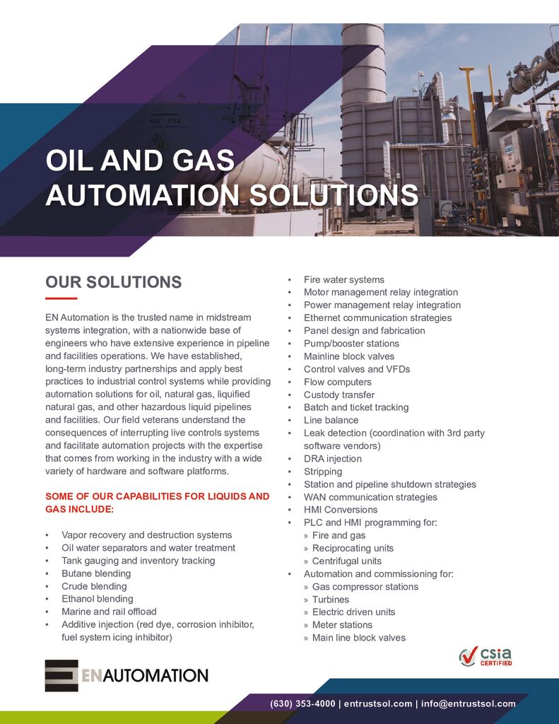 Oil & Gas Automation Solutions