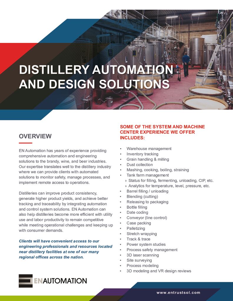 Distillery Automation Solutions