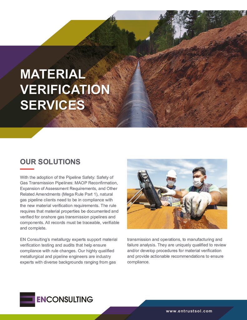 Material Verification Services